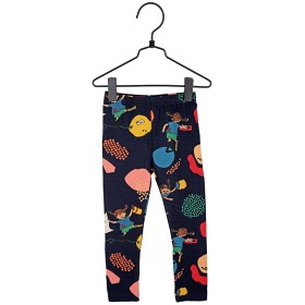 Bild på Pippi Långstrump Livlig Leggings (Blå)