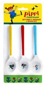 Bild på Pippi Långstrump Melamin Skedar 3-pack