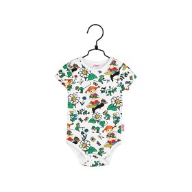 Bild på Pippi Långstrump Prästkrage Body (Vit)