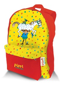 Bild på Pippi Långstrump Ryggsäck (Röd/gul)