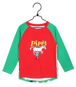 Bild på Pippi Långstrump Starkast Tröja (Röd/Grön)