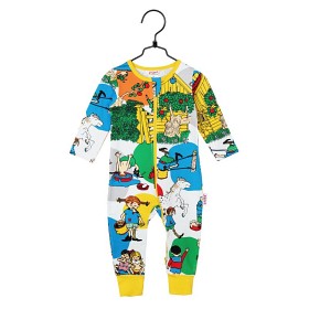 Bild på Pippi Långstrump Villekulla Pyjamas (Vit)