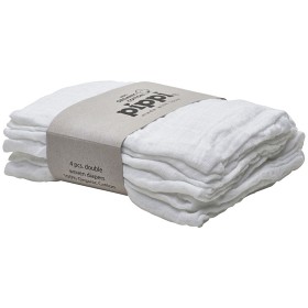 Bild på Pippi Muslin 4-pack (Vit)