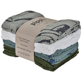 Bild på Pippi Muslin 8-pack (Lead)