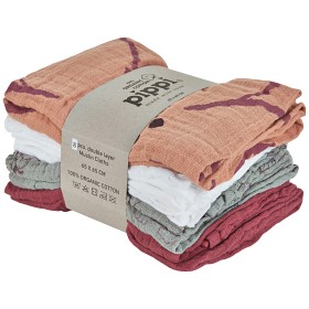 Bild på Pippi Muslin 8-pack (Misty rose)