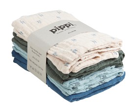 Bild på Pippi Muslinfilt 8-pack (Gray Mist)