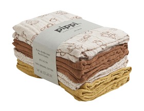 Bild på Pippi Muslinfilt 8-pack (Lion)
