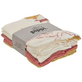 Bild på Pippi Muslinfiltar 4-pack (Peach Whip)