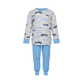 Bild på CeLaVi Pyjamas 2-delad (Off White Melange) (80)