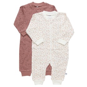 Bild på Pippi Pyjamas i 2-pack (Rosa/Vit)