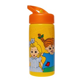 Bild på Pippi Långstrump Vattenflaska 410 ml (Gul)