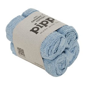Bild på Pippi Tvättlappar 4-pack Eko (Blå)