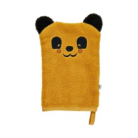 Bild på Pippi Tvättlapp Eko Panda (Mineral Yellow)