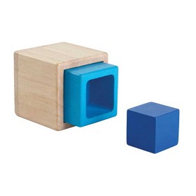 Bild på Plan Toys Träklossar Boxar