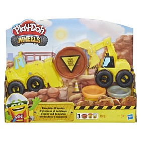 Bild på Play-Doh Wheels Grävmaskin & hjullastare