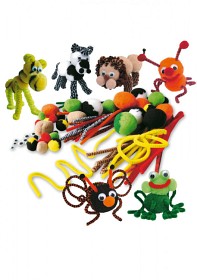 Bild på Playbox Pysselset (Pom pom-djur)