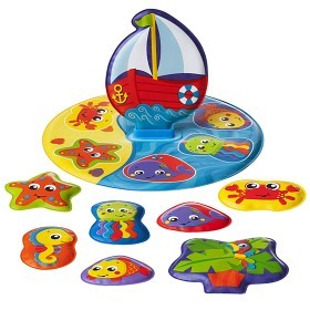 Bild på Playgro - Bad Pussel Floaty Boat