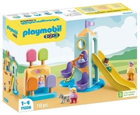 Bild på Playmobil 1.2.3 71326 Upplevelsetorn med glasskiosk