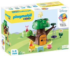 Bild på Playmobil 1.2.3 Disney 71316 Nalle Puh och Nasses trädhus