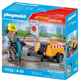 Bild på Playmobil Action Heroes 71752 Anläggningsarbetare