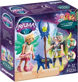 Bild på Playmobil Ayuma 71236 Crystal- och Moon Fairy med andedjur