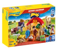 Bild på Playmobil Adventskalender 1.2.3 Jul 70259