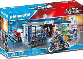 Bild på Playmobil City Action 70568 Polis: Rymning från fängelset