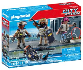 Bild på Playmobil City Action 71146 Figurer från insatsstyrkan