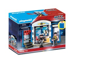 Bild på Playmobil City Action Leklåda På polisstationen 70306