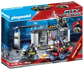 Bild på Playmobil City Action Medtagbar stor central för polisens insatsstyrka 70338