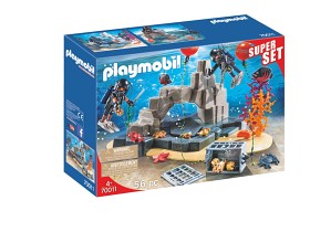Bild på Playmobil City Action - SuperSet Dyk med insatsstyrkan