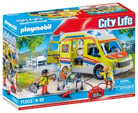 Bild på Playmobil City Life 71202 Ambulans med ljus och ljud