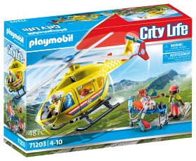 Bild på Playmobil City Life 71203 Räddningshelikopter