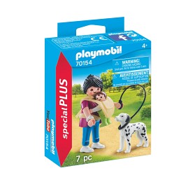 Bild på Playmobil City Life - Mamma med baby och hund