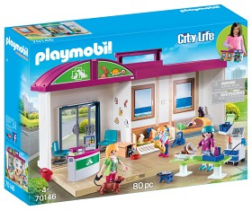 Bild på Playmobil City Life 70146 Veterinärklinik att ta med