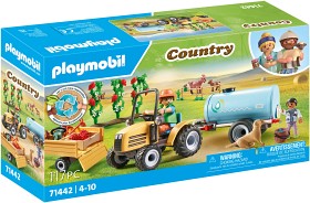 Bild på Playmobil Country 71442 Traktor med släpvagn och vattentank