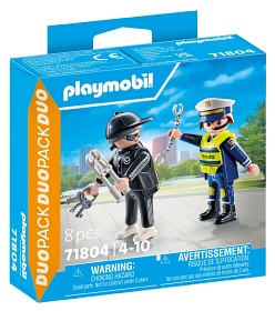 Bild på Playmobil DuoPack 71804 Polis och inbrottstjuv