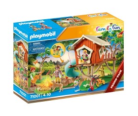 Bild på Playmobil Family Fun 71001 Spännande trädkoja med rutschkana