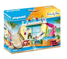 Bild på Playmobil Family Fun 70435 Bungalow med pool