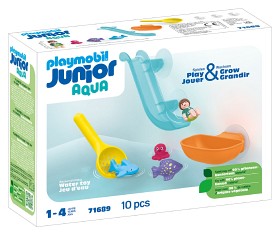 Bild på Playmobil Junior AQUA 71689 Fångstskoj med havsdjur