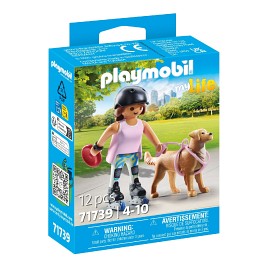 Bild på Playmobil My Life 71739 Skater med Retriever