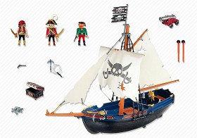 Bild på Playmobil Pirates Piratskepp
