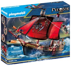 Bild på Playmobil Pirates 70411 Piratskepp med dödskallar