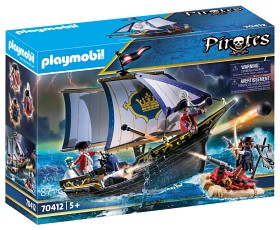 Bild på Playmobil Pirates 70412 Skepp med rödrockar