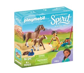 Bild på Playmobil Spirit 70122 Pru med häst och föl