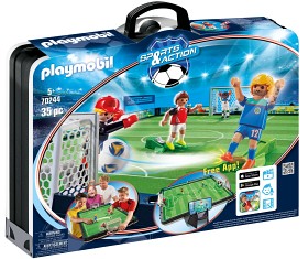 Bild på Playmobil Sports Medtagbar stor fotbollsarena 70244