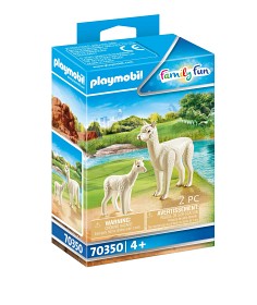 Bild på Playmobil Family Fun 70350 Alpacka med unge
