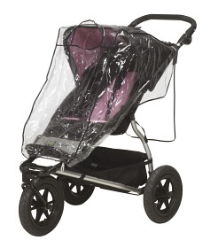 Bild på Playshoes Regnskydd för Buggy/Jogger (Transparent)