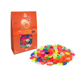 Bild på Plus Plus 3D Byggsats 300-bitar (Neon) 