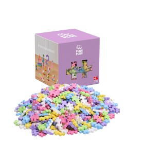 Bild på Plus Plus 3D Byggsats 600-bitar (Pastell)  